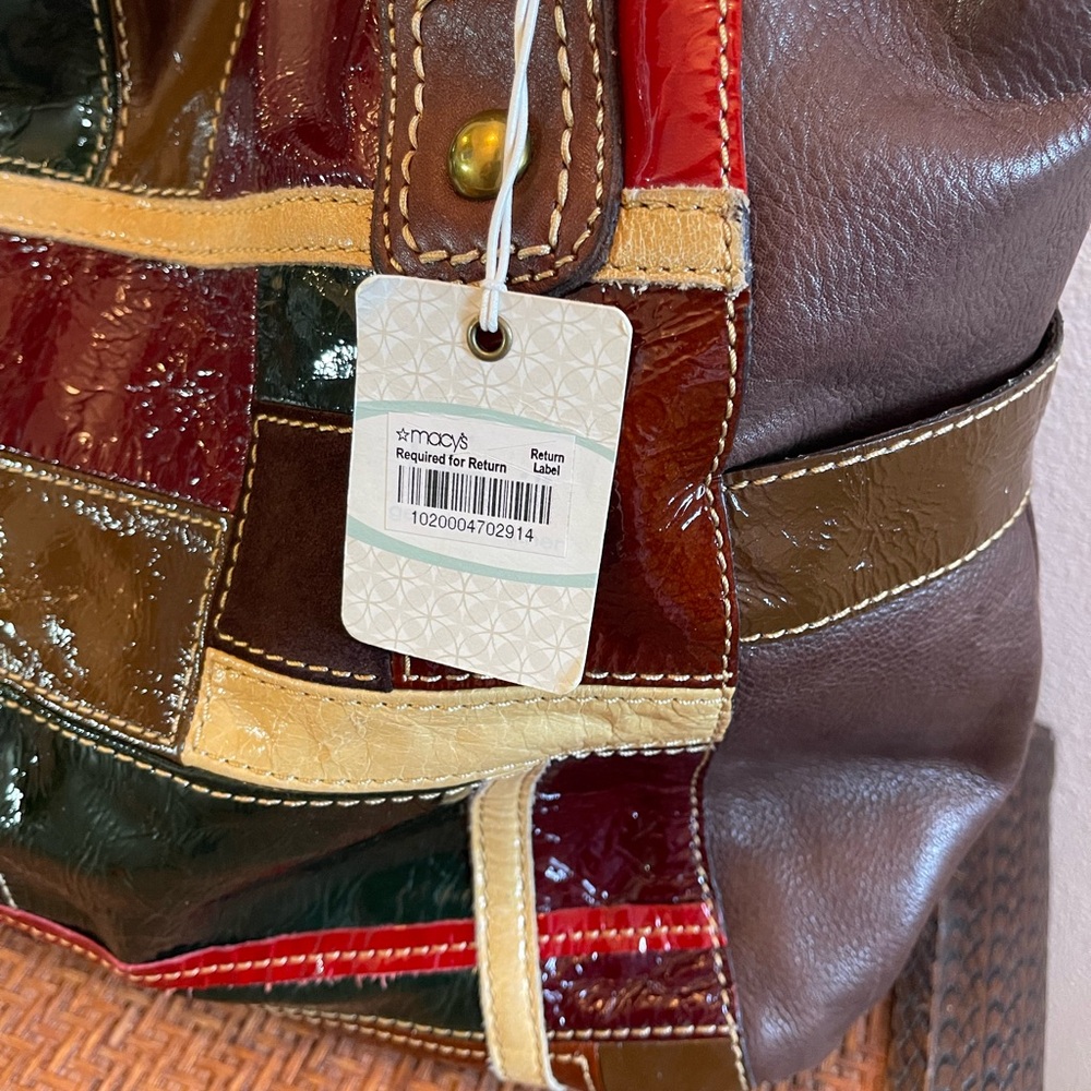 Fossil Multicolor Patchwork Shoulder Bag - Picture 10 of 16